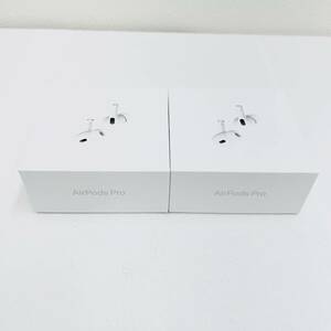 ●2点まとめて1円スタート！ 未開封品！！ AirPods Pro 第2世代●/Apple/ワイヤレスイヤホン/エアポッズ/未使用品/音楽鑑賞/Bluetooth/