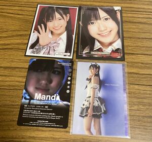 AKB48 渡辺麻友 トレーディングカード トレカ 4枚セット ⑤