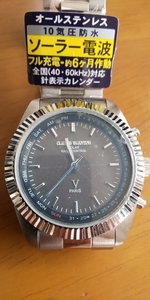クラウディオ バレンチノ A.S.１２G 電波 ソーラー 腕時計