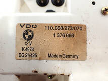 中古 計器 VDO K4878 EG21/425 ブイディーオー BMW スピードメーター タコメーター 水温計 燃料計 ジャンク 201_画像4