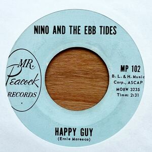 【45】Doowop特集 美品 NINO &THE EBB TIDES / HAPPY GUY /アーニー・マレスカ/ 7inch EP 60s 50s oldies / soul ROCK R&B OLDIES DOO WOP 