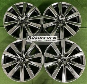 ★MAZDA6 マツダ6 セダン 純正 19インチ 19×7.5J +45 PCD114.3 5H 4本Set アルミホイール 中古品 ★GJ系 アテンザ 等にも ★送料無料