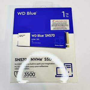 【ほぼ未使用】WD Blue SN570 1TB NVMe SSD【使用2時間】