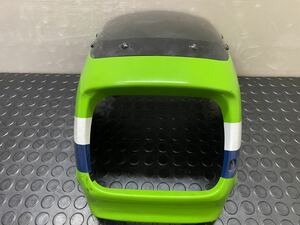 ジャンク ZRX400 KAWASAKI 純正 ビキニカウル フロントカウル ライトカウル インナーカウル インナーカバー 14090-1444 / 55028-1326