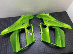 NINJA1000 ニンジャ1000 KAWASAKI 純正 サイドカウル ( ライムグリーン) サイドカバー ミドルカウル 55028-0386 / 55028-0387