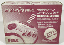 【稀少未使用保管品/デッドストック!!】セガサターン HSS-0126 コードレスパッド 赤外線リモートコントロール HSS-0116 の兄弟機_画像1