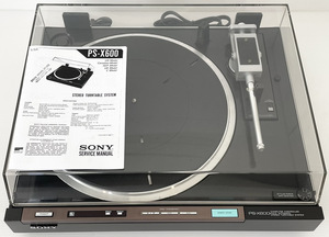 【高級銘機★動作品】SONY PS-X600 XL20 クォーツロックDD ソニー フルオートレコードプレーヤー PS-X700 PS-X800 兄弟機