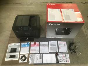 【簡易動作確認済 中古品】★☆Canon キャノン A4 インクジェットプリンタ MAXIFY MB5130 FAX 複合機 使用枚数:8280☆★取説付き 現状渡し