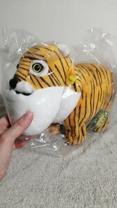 [ утиль ][ нераспечатанный ] shaku re Tiger tokotokogimik мягкая игрушка тигр 