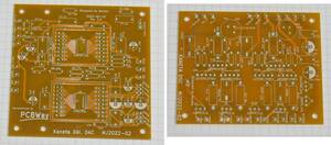 【送料無料 即決】金田式DAC （No.281）基板２枚セット【無線と実験2022年2, 3, 4月号記事】専用基板【マニア向け】 