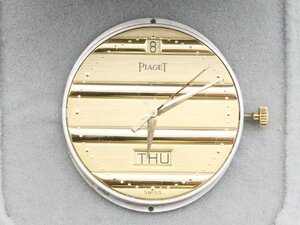 1円【 ピアジェ PIAGET 】 腕時計 ムーブメント ゴールド文字盤 SS GP クォーツ デイデイト 新着 91222-2