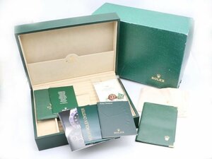 1円 BOX【 ロレックス ROLEX 】 腕時計用 箱 ハンカチ/取説/タグ付き/保証書 新着 90110-23