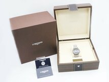 【 ロンジン LONGINES 】未使用品 L2.822.4 ヘリテージ スキンダイバー SS 自動巻 メンズ 箱・保 新着 00205-0_画像9