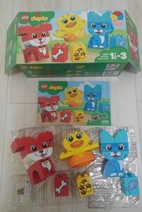 レゴ LEGO デュプロ duplo 10858 My First Puzzle Pets 中古