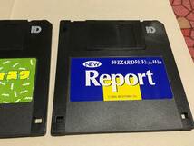 ウエストサイド　PC-9801版　1996 2-2 NEW Report　WIZARD V5 V3 for Win用（3.5インチFD2枚、パッケージ、説明書。起動未確認）送料込み_画像10