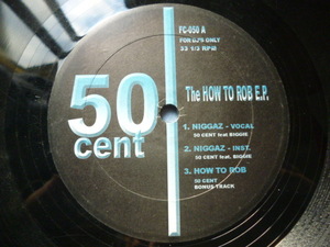 50 Cent / How To Rob E.P. 試聴可 激アツ ハードコア HIPHOP Niggaz / In Da Hood / Phone Call 収録