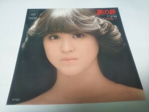 【EPレコード】夏の扉　松田聖子