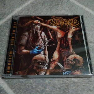 IMPLIED Life To Die ブルデス BRUTAL DEATH METAL devourment disgorge grotespue infection disavowed scattered remains lividity nile