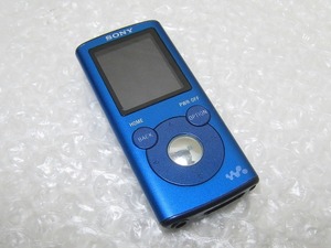 IW-7244S　SONY ウォークマン 2GB ブルー NW-E052