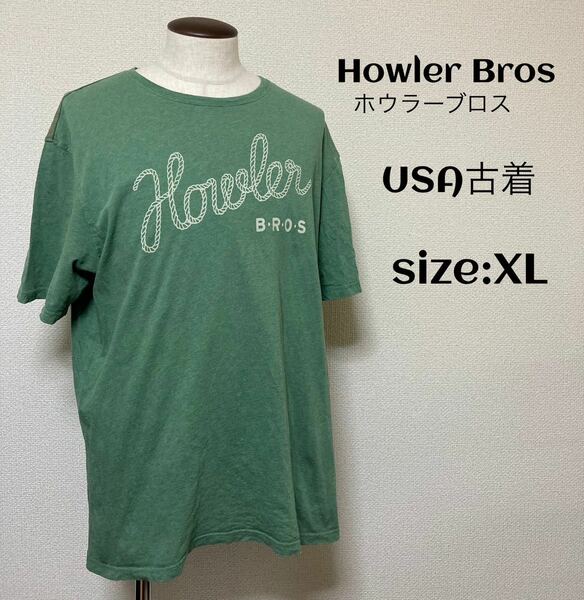 Howler Bros ホウラーブロス Tシャツ USA古着 XL