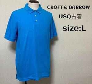 CROFT & BARROW ポロシャツ USA古着 L