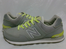 ★new balance MTL574 AB `15製ニューバランス MTL574 グレー/グレーリフレクター/ホワイト/ネオン_画像1