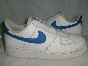 ★NIKE AIR FORCE 1 `07 Lo `22製ナイキ DM2845-100 エアフォース 1 `07 Lo ホワイト/ロイヤルブルー