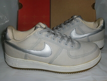 ★ほぼ未使用 NIKE AIR FORCE 1 Lo CANVAS `02製ナイキ 624020-002 エアフォース 1 Lo キャンバス Foot Locker/Athlete`s foot 別注_画像2