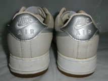 ★ほぼ未使用 NIKE AIR FORCE 1 Lo CANVAS `02製ナイキ 624020-002 エアフォース 1 Lo キャンバス Foot Locker/Athlete`s foot 別注_画像3