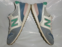 ★new balance WR996 HL `15製ニューバランス WR996 サックス/ホワイト/グリーン/ピンク/グレー_画像4