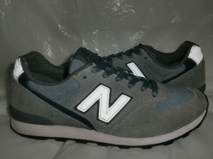 ★new balance WL696 HB `15製ニューバランス WL696 グレー/ホワイト/ネイビー 着用回数少