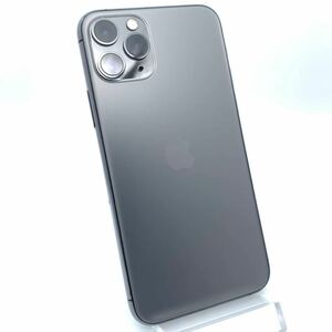 【SIMロック解除済】 Apple アップル iPhone11Pro 265GB スペースグレイ docomo○ スマートフォン 本体のみ