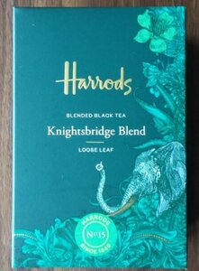 ハロッズ Harrods ★ 紅茶 No15 ナイツブリッジ ブレンド 200g リーフティー 茶葉 ★ 即決