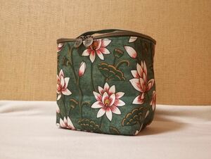 House of Lotus メイクポーチ バニティケース メイクポーチ メイクボックス ★ 即決 美品 PRELVD