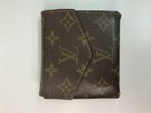 SKT534-60◆ LOUIS VUITTON／ルイヴィトン ポルトモネビエ モノグラム Wホック 三つ折り財布 _画像2