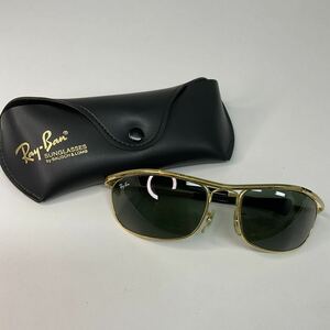 SKT273-60◆ Ray-Ban ／ レイバン B＆L U.S.A. 4 3/4 ゴールド サングラス ケースあり