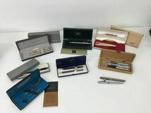 ●営SA240-80　シャーペン/万年筆/ボールペン まとめ PARKER MONTBLANC ジバンシー PILOT SHEAFFER CROSS 現状品_画像1