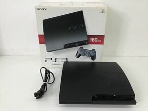 ●営AD561-100　ソニー SONY PS3 プレステ3 プレイステーション3 CECH-3000A 160GB 箱付き ブラック