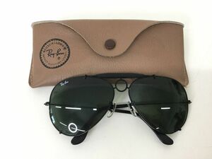 ●代KNI051-60　Ray-Ban レイバン シャープシューター B&L USA サングラス ブラック ケース付き ボシュロム ビンテージ