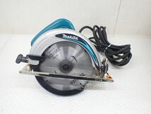 ☆代KA111-80　MAKITA マキタ　刃径190mm/切込68mm　電気マルノコ/丸のこ　5834BA　中古稼働品・動作確認済み　直接引き取り歓迎_画像1