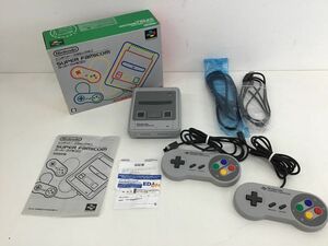 ●営SR724-80　【取扱説明書付き】　Nintendo ニンテンドー クラシックミニ スーパーファミコン CLV-301