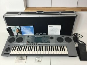 ●営KZ662-220 【音出し・動作確認済み】YAMAHA ヤマハ EOS B2000 シンセサイザー キーボード 元箱付き 鍵盤 楽器 電子 （佐川着払い）