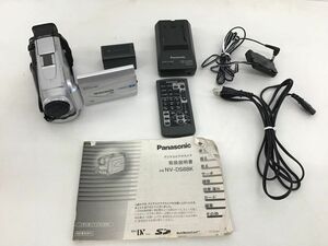 ●営ST582-80　【通電確認済み・取扱説明書付き】 Panasonic パナソニック 液晶デジタルビデオカメラ NV-DS88K 現状品　直接引き取り歓迎