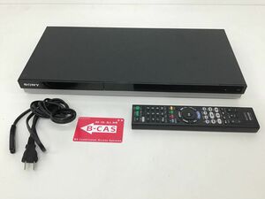 ●営KW606-100　【通電確認済み・B-CASカード付き】　SONY ブルーレイ/DVDレコーダー BDZ-ZW500 500GB 2番組同時録画 2017年製