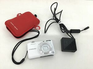 ●営ST599-60　【通電確認済み】　Nikon COOLPIX S6500 ニコン クールピクス ホワイト デジカメ NIKKOR 12X WIDE 4.5-54mm 1:3.1-6.5