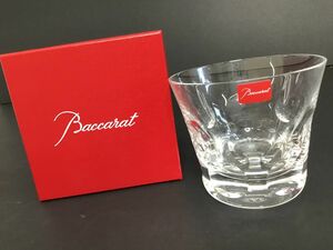 ●営HS034-60　【箱あり】　バカラ Baccarat ベルーガ タンブラー クリスタルロックグラス 口径9.5㎝ 高さ8.4㎝