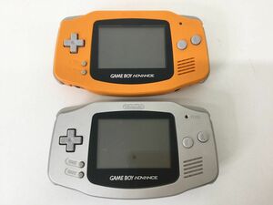 ●営AD581-60　任天堂 Nintendo ゲームボーイアドバンス GAME BOY ADVANCE AGB-001 2台セット