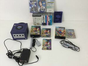 ●営FU376-100　Nintendo/任天堂 ゲームキューブ DOL-001 本体/ソフトまとめ パワプロ マリオパーティ ファイナルファンタジー ポケモン 他