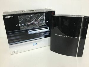 ●営KZ711-120　SONY ソニー CECHA00 60GB プレイステーション3 PS3 ゲーム機 本体のみ ブラック 箱あり