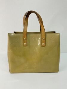 営KZ255-60◆ LOUIS VUITTON リードPM ルイヴィトン ヴェルニ ハンドバッグ トートバッグ イエロー系